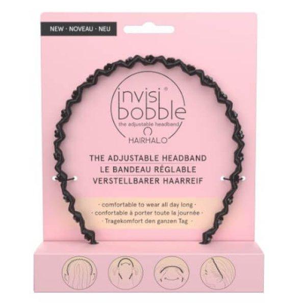 Invisibobble Állítható hajpánt Hairhalo True Dark Sparkle