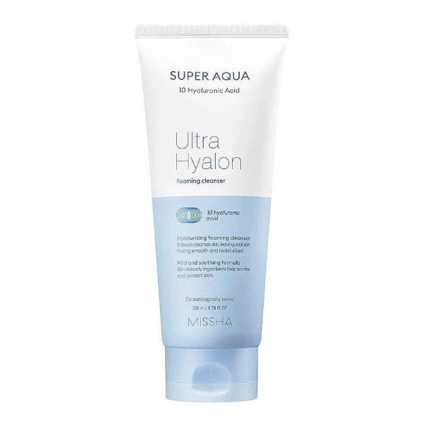 Missha Hidratáló tisztítóhab Super Aqua Ultra Hyalron
(Foaming Cleanser) 200 ml