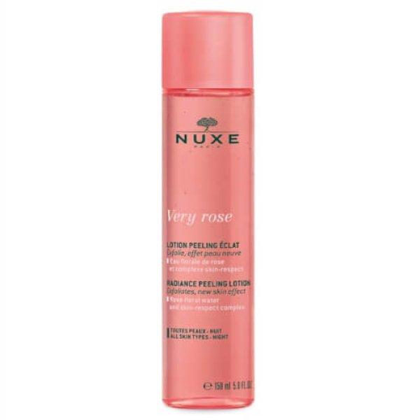 Nuxe Hámlasztó víz a ragyogó bőrért Very Rose
(Radiance Peeling Lotion) 150 ml