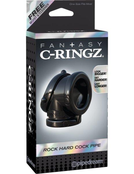  Rock Hard Cock Pipe  Black 