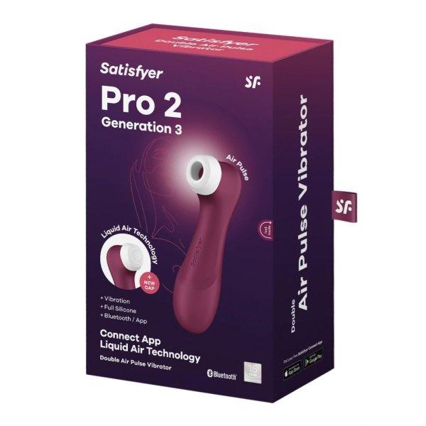  Pro 2 Generation 3 with Liquid Air wine red Bluetooth/App 