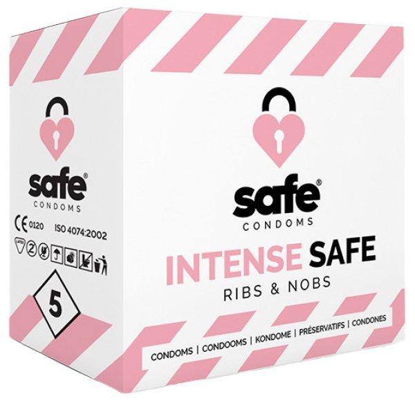 SAFE - condoms Ribs & Nobs 5 pcs