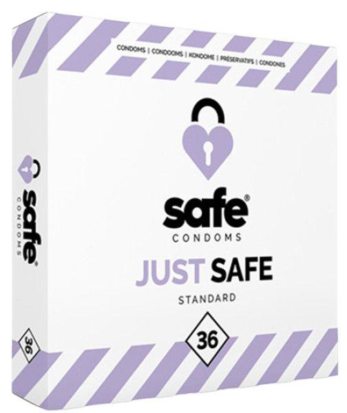 SAFE - Condoms with Silicone-Based Lubricant Standard 36 pcs