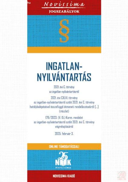 INGATLAN-NYILVÁNTARTÁS