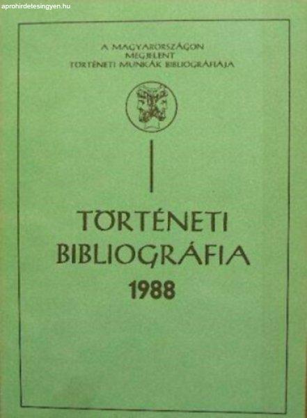 Történeti bibliográfia 1988 - Sz. Gyivicsán Mária (szerk.) Rozsnyói Ágnes