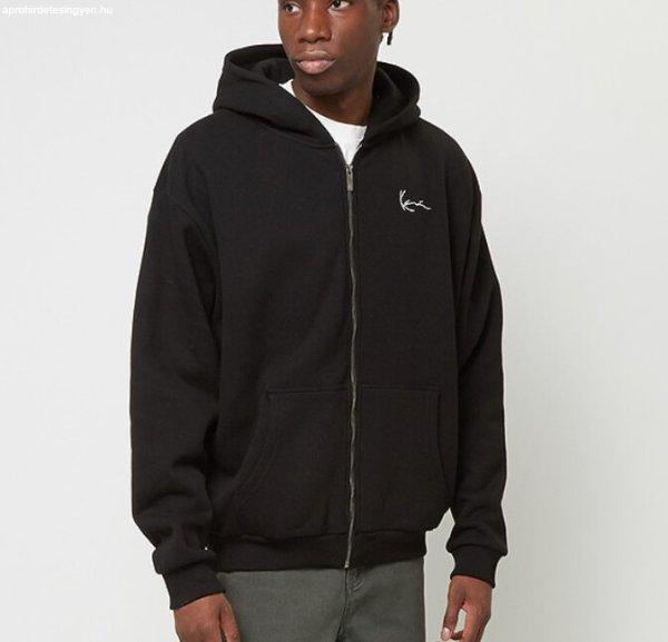 Pulcsi Karl Kani Chest Signature Essential OverSized Zip Hoodie black