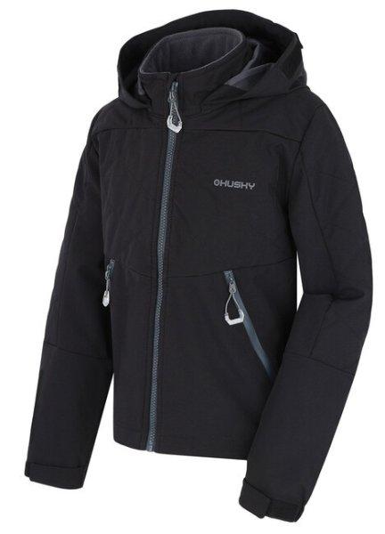 Husky Gyermek softshell dzseki Salex K fekete