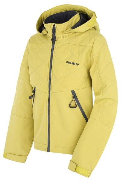 Husky Gyermek softshell dzseki Salex K lime zöld