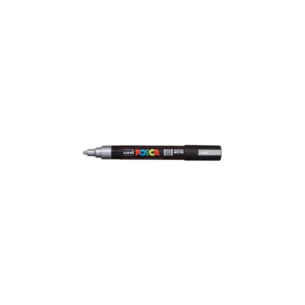 Dekormarker 1,8-2,5mm, Uni Posca PC-5M ezüst