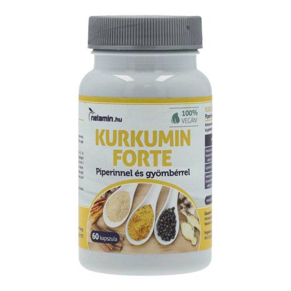 NETAMIN KURKUMIN FORTE KAPSZULA 60DB