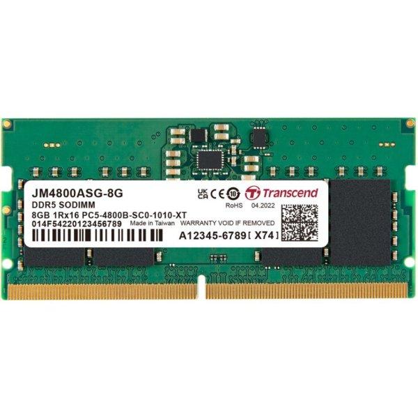 Transcend 8GB DDR5 4800MHz SODIMM