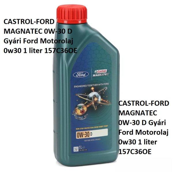 CASTROL-FORD MAGNATEC 0W-30 D Gyári Ford Motorolaj 0w30 1 liter 157C36OE