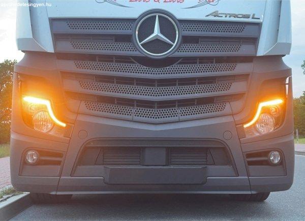 SÁRGA DRL betét Mercedes MP4/MP5 fényszóróba PÁRBAN