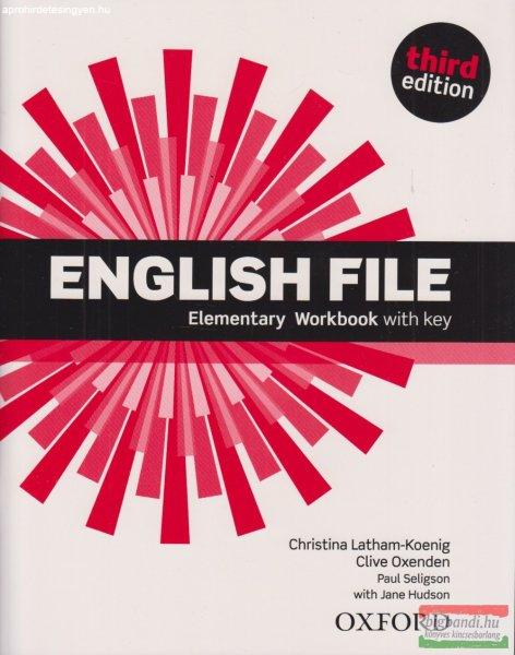 English File Elementary Workbook without key - Third edition