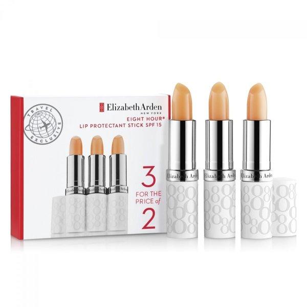 Elizabeth Arden Ajakbalzsam készlet Eight Hour Cream Lip Protect Trio