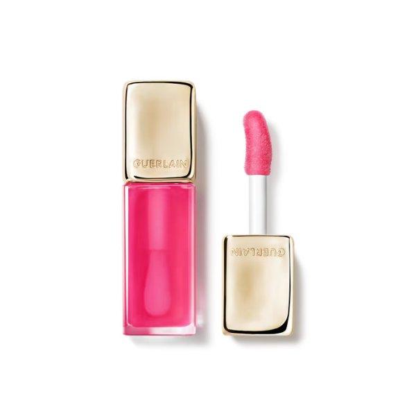 Guerlain Színezett volumennövelő ajakolaj Kiss Kiss Bee (Glow
Oil) 9,5 ml 458 Rose Glow