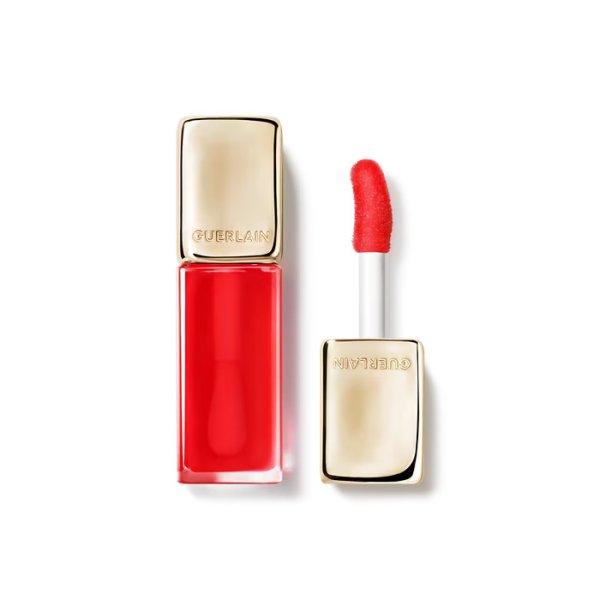 Guerlain Színezett volumennövelő ajakolaj Kiss Kiss Bee (Glow
Oil) 9,5 ml 775 Poppy Glow