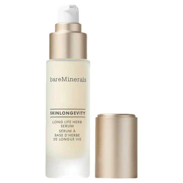 bareMinerals Öregedésgátló arcszérum Skinlongevity
(Long Life Herb Serum) 30 ml