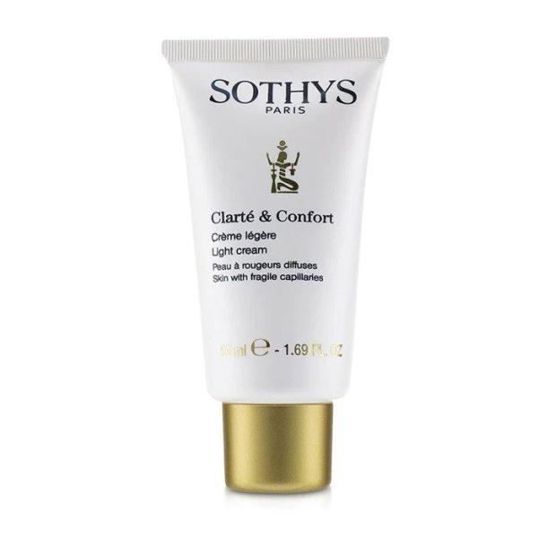 SOTHYS Paris Könnyű krém törékeny hajszálerekkel
rendelkező bőrre Clarté & Confort (Light Cream) 50 ml