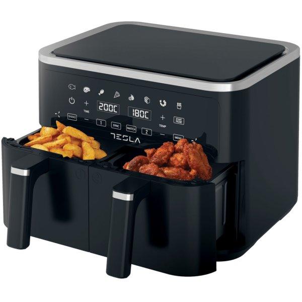 Tesla AF900BSD Airfryer 2x4,5L fekete