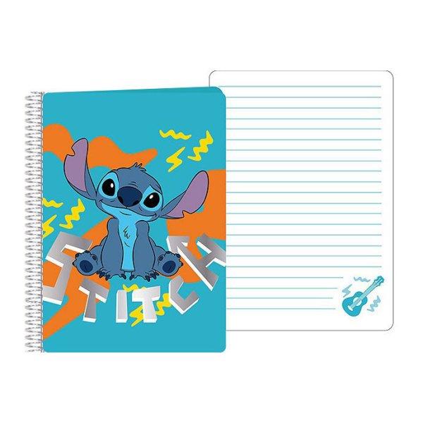 Disney Lilo és Stitch, A csillagkutya Blue spirál notesz, füzet A5