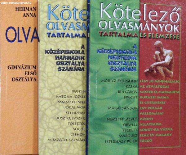 Kötelező olvasmányok tartalma és elemzése könyvcsomag (3 kötet) - Elekes
Szentágotai Blanka - Herman Anna