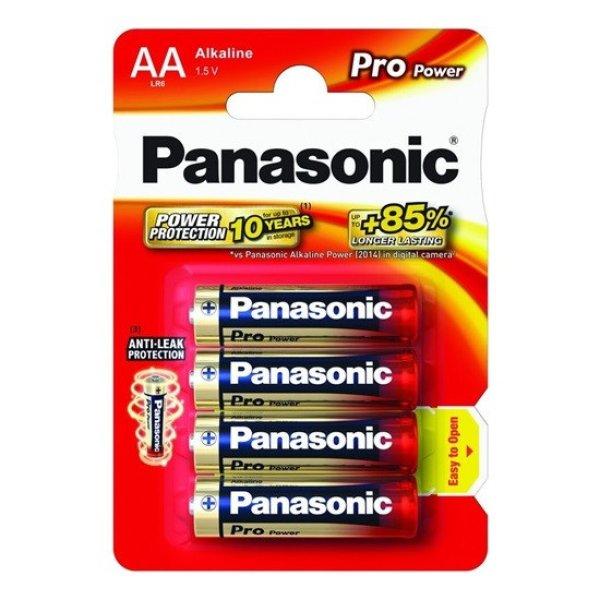 PANASONIC Pro Power 1,5 V alkáli AA szupertartós elem (4db)