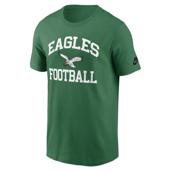 Nike NFL Philadelphia Eagles Nike SS Club Crew Tee Pine Green