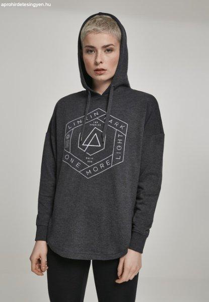 Mr. Tee Ladies Linkin Park OML Oversize Hoody charcoal