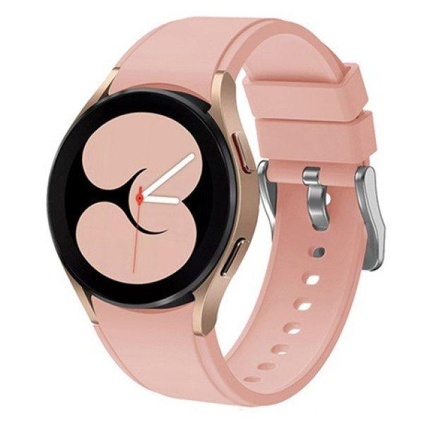 Mybandz 36711 szilikon óraszíj galaxy watch 4-5 /rózsaszín-rés nélkül/
20mm