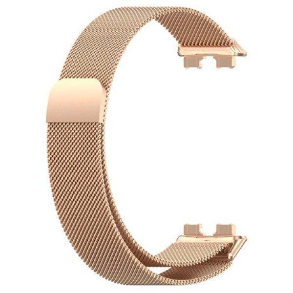 Mybandz 23500 huawei band 8-milánói mágneses fém óraszíj/rosegold