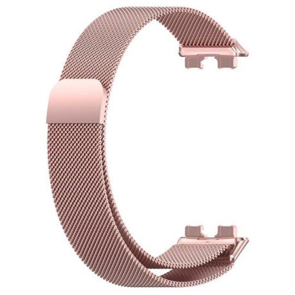 Mybandz 23502 huawei band 8-milánói mágneses fém óraszíj/pink-arany