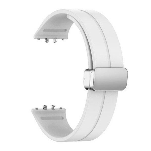 Mybandz 65071 szilikon óraszíj / fehér / samsung galaxy fit 3