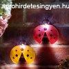 Garden Of Eden LED-es szolr lmpa - katica - hidegfehr - s