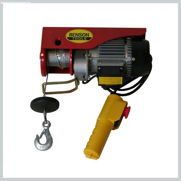 Benson Tools Elektromos Emelőcsörlő 125-250 kg  530W 002919