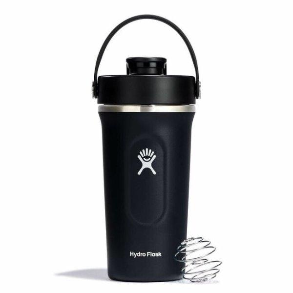 Hydro Flask Shaker 24 OZ shaker palack, fekete