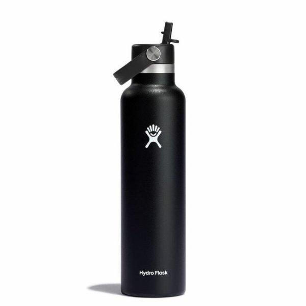 Hydro Flask Thermo palack 24 OZ Standard Mouth Flex Cap, fekete