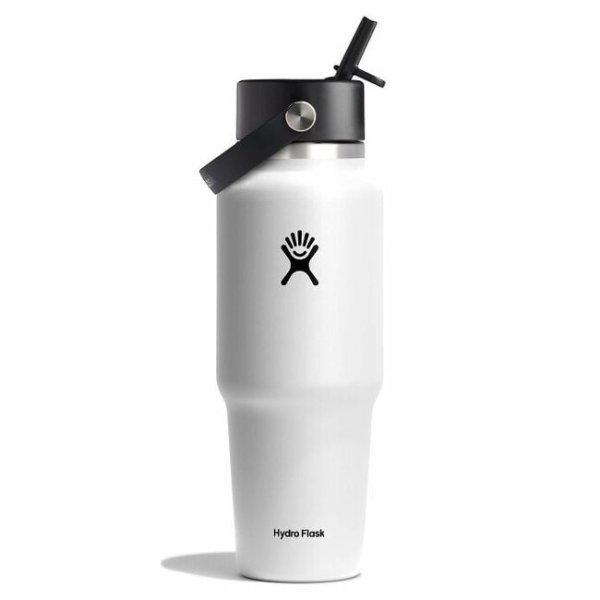 Hydro Flask Thermo palack 32 OZ széles szájú 2.0 Flex Cap, fehér