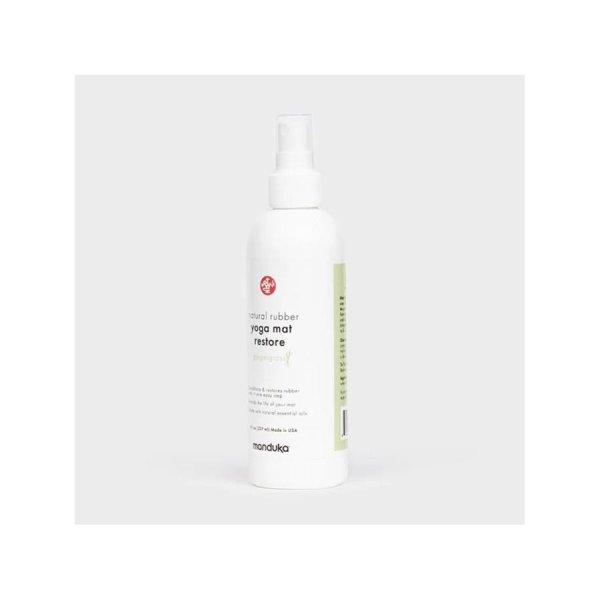 Jógaszőnyeg tisztító spray kaucsuk - RESTORE - Gingergrass - Manduka 