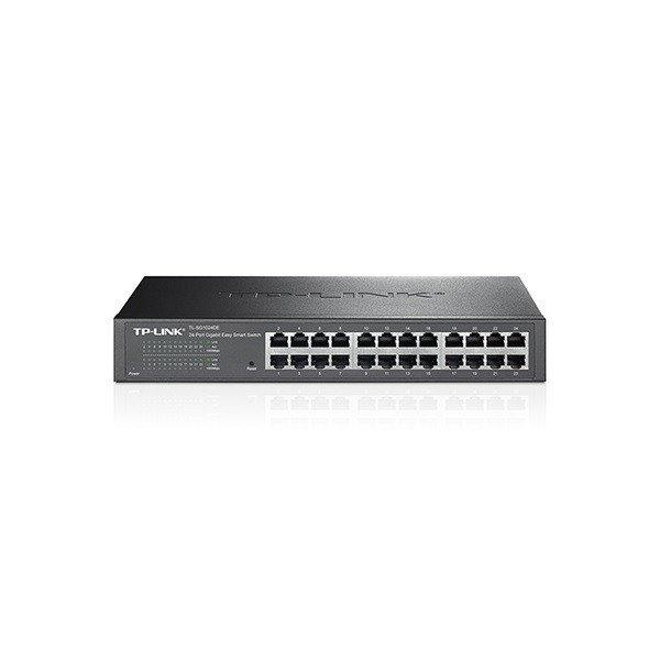 TP-Link Switch - TL-SG1024DE (24 port, 1000Mbps; fém ház)