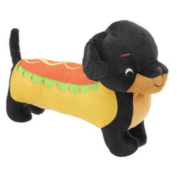 Plüss hot dog kutya 20cm 2 féle