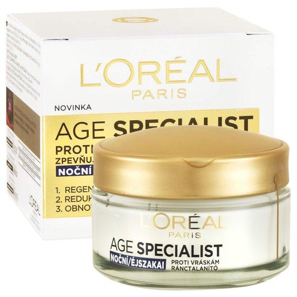 L'Oréal Paris Éjszakai ránctalanító krém Age
Specialist 45+ 50 ml