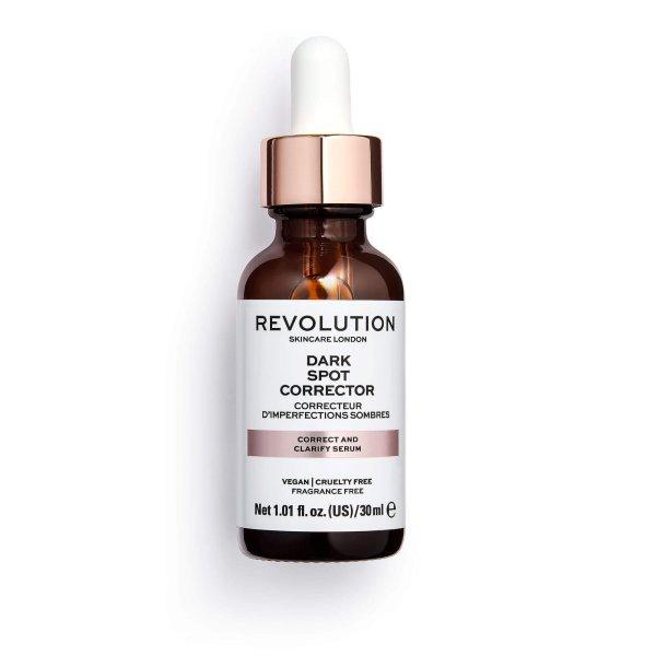 Revolution Skincare Arcápoló aktív szérum pigmentfoltok
ellen Skincare Dark Spot Corrector (Correct And Clarify Serum) 30 ml