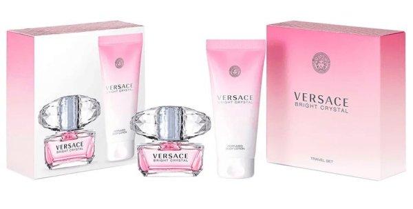 Versace Bright Crystal - szórófejes toalettvíz 50 ml +
testápoló 100 ml