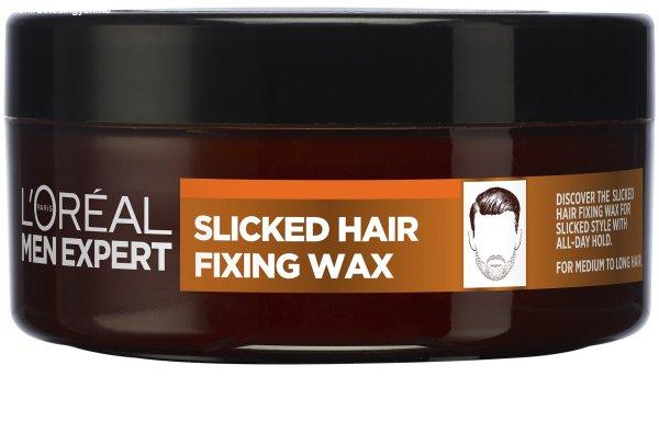 L'Oréal Paris Fixáló viasz a sima haj
megjelenéséért Men Expert (Slicked Hair Fixing Wax) 75 ml