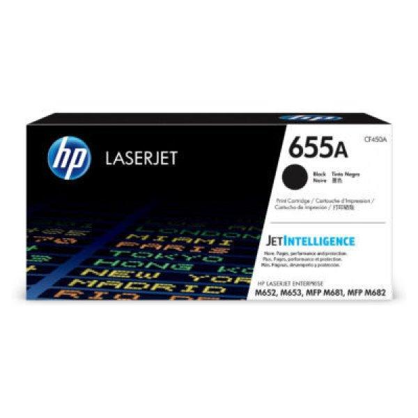 HP CF450A Toner FEKETE 12.500 oldal kapacitás No.655A