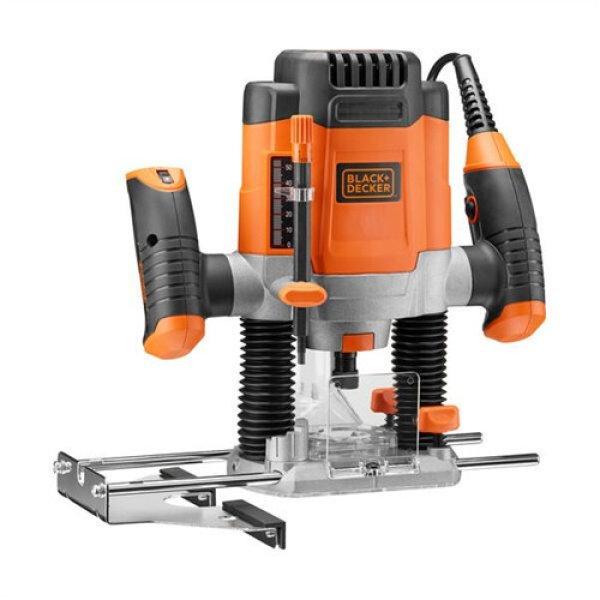 Black & Decker KW1200E-QS Felsőmaró 1200W 6.35mm 