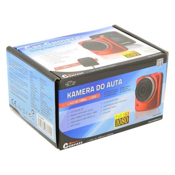 Kamera do auta s GPS modulem (2,4")|Compass