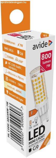 Avide LED 7W G9 NW 4000K