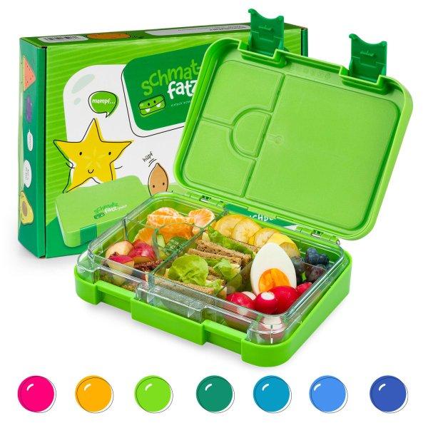 Klarstein junior Lunchbox, 6 rekesz, 21,3 x 15 x 4,5 cm (Sz x M x M), BPA-mentes